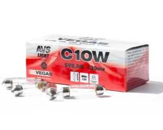 30399 C10W 41mm 12V 10W  SV8.5-8 (Box10)