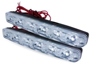 Дневные ходовые огни (DRL) AVS DL-6A (2.4W,6 светодиодов x2шт)