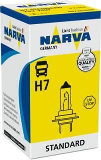 48728 Лампа Narva H7 24V 70W PX26d