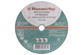 Круг отрезной металл 230x2.5x22,23 A 30 S BF Hammer Flex 232-023