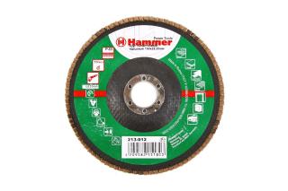 Круг лепестковый торцевой д/УШМ 150 Х 22 Р 80 тип 1 КЛТ  Hammer Flex 213-012