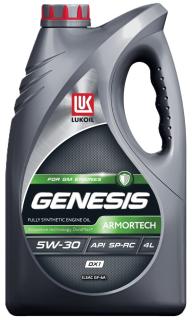 Масло моторное ЛУКОЙЛ GENESIS ARMORTECH DX1 5w30 синт. 4л 