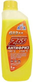 Жидкость охлаждающая AGA042Z Антифриз желтый Z65 1кг