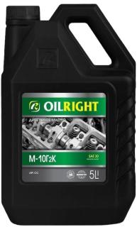 Масло  моторное OIL RIGHT М10Г2К 5л (4)