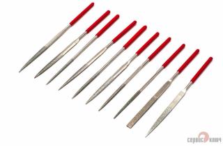 Набор надфилей алмазных 10шт. СЕРВИС КЛЮЧ