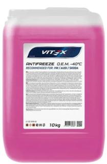 Жидкость охлаждающая Антифриз VITEX O.E.M. for VW Audi Skoda -40 10кг