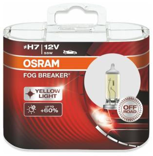 Лампа Osram H7 12V55W FOG BREAKER EURO