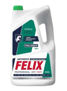 Антифриз "FELIX PROLONGER" G-11 -40 зеленый 5кг