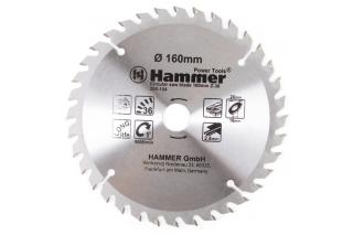 Диск пильный по дереву 160х36х30/20/16мм Hammer Flex 205-104  