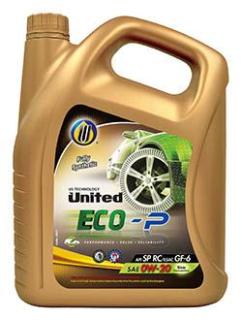 Масло моторное UNITED ECO-P 0W20 SP/ILSAC GF-6 синт 4л