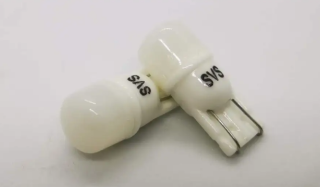Лампа Светодиодная 12V SVS W5W/T10 /1W/6000K/65Lm/Chip 2016/3SMD к-т 2шт.