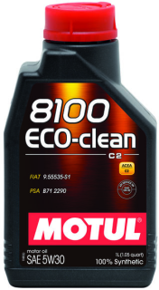 Масло моторное MOTUL 8100 Eco-Clean С2 5w30 1л