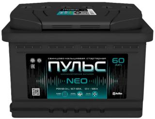 Аккумулятор ПУЛЬС NEO 60 п.п. 500А.
