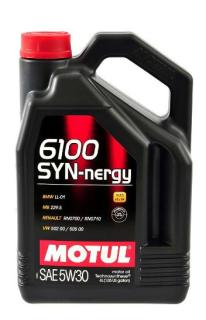 Масло моторное MOTUL 6100 SYN-nergy 5w30 4л 