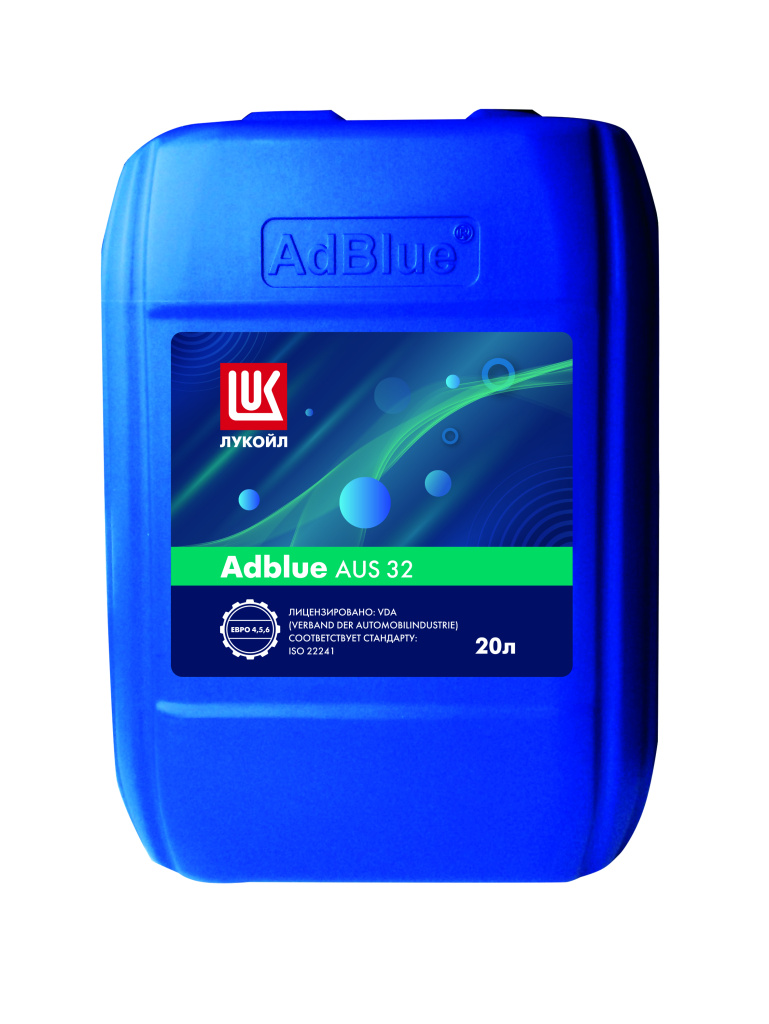 ЛУКОЙЛ AdBlue жидкость для системы SCR дизельных двигателей,(мочевина)20л  (1)/(36)