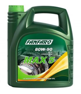 Масло трансмиссионное Fanfaro 8703 MAX 5 SAE 80w90 API GL5 4 л