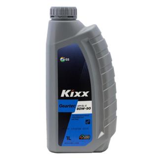 Масло трансмиссионное KIXX Geartec GL-5 80W-90 1л