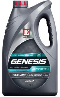 Масло моторное ЛУКОЙЛ GENESIS ARMORTECH DIESEL 5w40 синт. 4л 