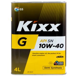 Масло моторное KIXX GX5 SN PLUS 10W-40 4л мет.