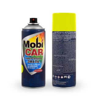 Эмаль универсальная 520 мл черный глянцевый RAL 9005 0505-9005-MC (12) MOBICAR