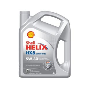 Масло моторное SHELL Helix НХ8 Synthetic 5w30 4л