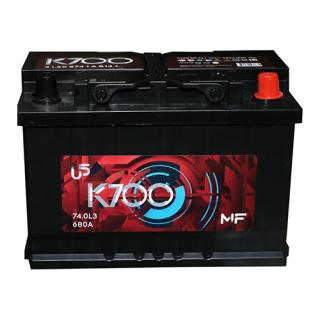 Аккумулятор K700 74 о.п. 680А