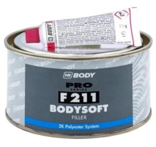 Шпатлевка 250 гр HB BODY SOFT F211 светло-желтый 