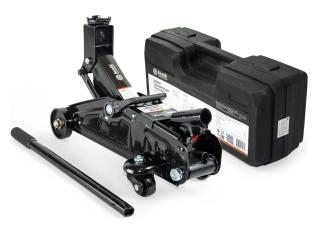 Домкрат подкатной 2т "Мастер", (135-320мм) в кейсе БелАК