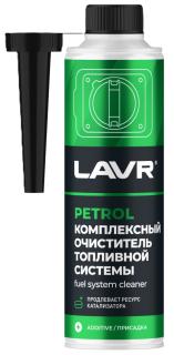 Очиститель комплексный топливной системы присадка в бензин(на 40-60л) с насадкой LAVR 310мл(уп.20шт) LN2123