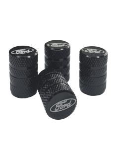 Колпачки на ниппель FORD черный металл (уп.4шт) KNV 006L-11 MASHINOKOM