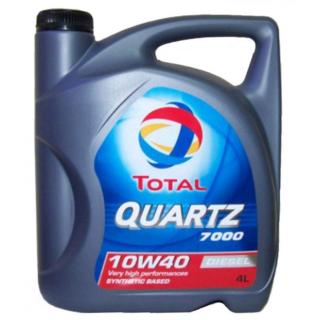 Масло моторное TOTAL Quartz 7000 Diesel 10w-40 4л