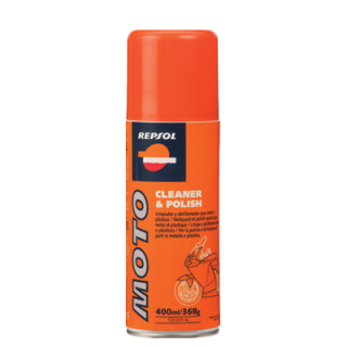 Очиститель аэрозоль REPSOL Moto Cleaner & Polish 400мл