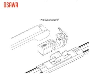 Адаптеры для щеток с/о (2шт) OMA27 Osawa (Pin Lock)