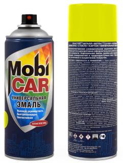 Эмаль универсальная 520 мл белый глянцевый 9003 0505-9003-MC MOBICAR
