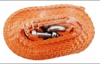 Трос буксировочный 10т  6м 2 скобы М12 скобы пакет 48742К РОСТРОС TOPAUTO (10)