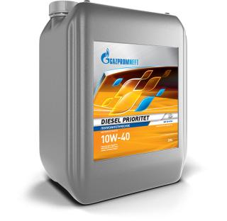 Масло моторное Gazpromneft Diesel Prioritet 10w40 20л п/с 