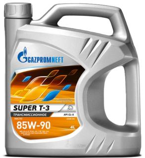 Масло трансмиссионное Gazpromneft Super Т3 GL-5 85w90  4л