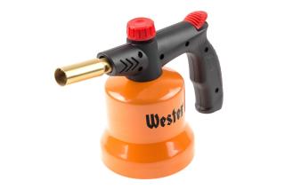 Газовая паяльная лампа Wester PL04  1850С, до 3ч, пьезоподжиг