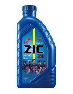 Масло моторное ZIC X5 10W40 SP 1л п/с