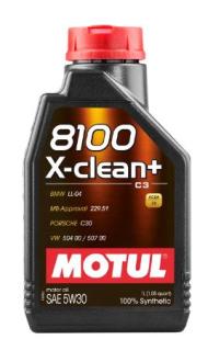 Масло моторное MOTUL 8100 X-clean+ C3 SAE 5w30 1л