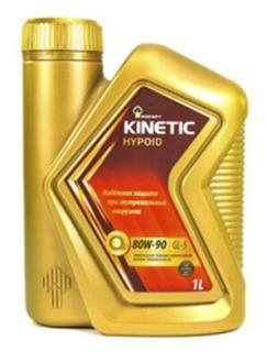 Масло трансмиссионное Rosneft Kinetic Hypoid 80W90 GL-5 1л мин