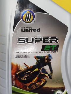 Масло моторное UNITED SUPER 2Т API TC, JASO FB 1л