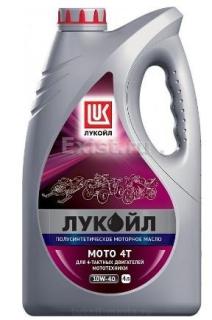 Масло моторное ЛУКОЙЛ МОТО 4Т SAE 10W40 SL 4л