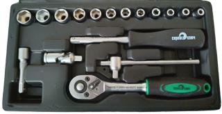 Набор инструмента (17 предметов) 1/4 11017 СЕРВИС КЛЮЧ