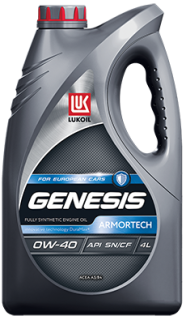 Масло моторное ЛУКОЙЛ GENESIS ARMORTECH 0w40 синт. 4л