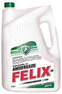Антифриз "FELIX PROLONGER" G-11 -40 зеленый 10л