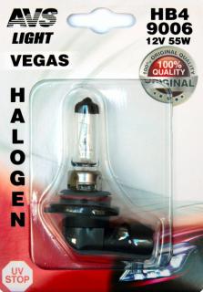 Галогенная лампа AVS Vegas в блистере HВ4/9006.12V.55W.1шт