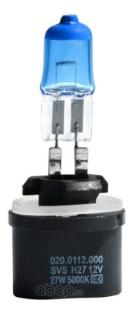 Лампа галогенная 12V SVS H27/880 серия White 5000K 27W+W5W, к-т 2шт. Ver.2.0