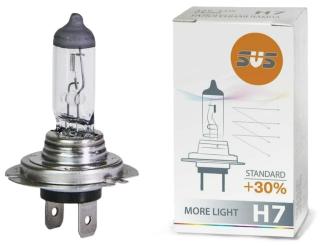 Лампа галогенная 12V SVS H7 PX26d 55W Standard 30%