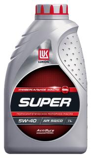 Масло моторное ЛУКОЙЛ Супер 5w40 п/с 1л